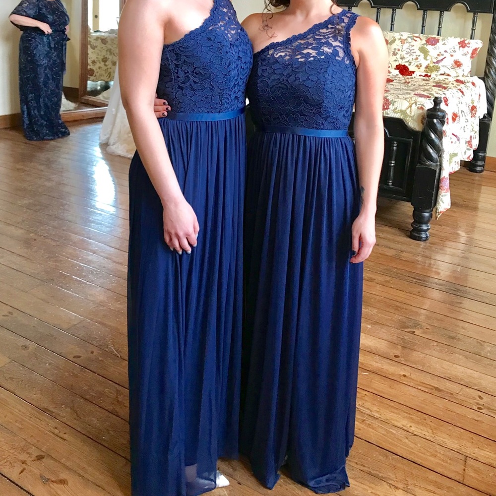 Bridesmaid prom dress evening gown